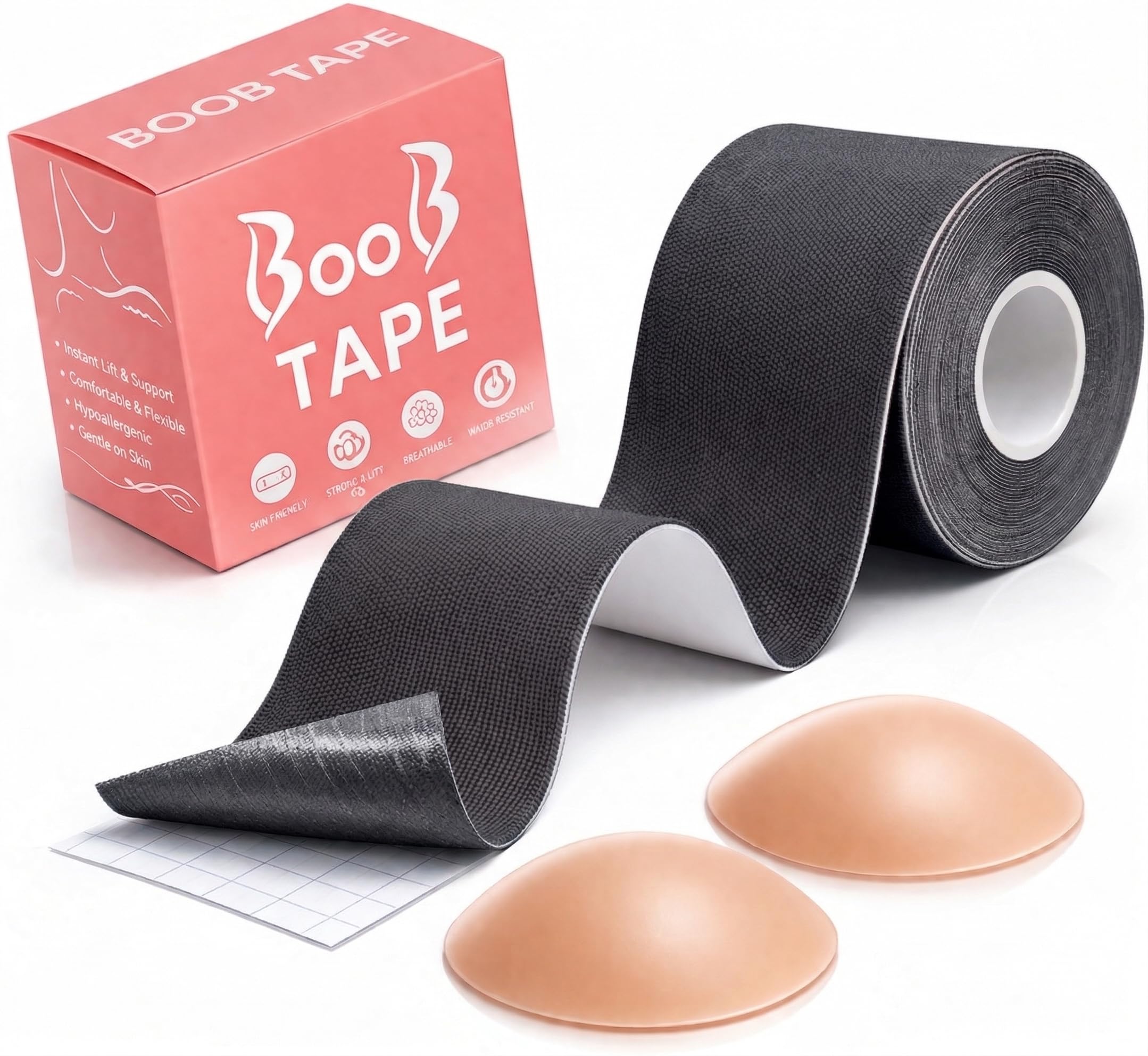 Intelligron black boob tape