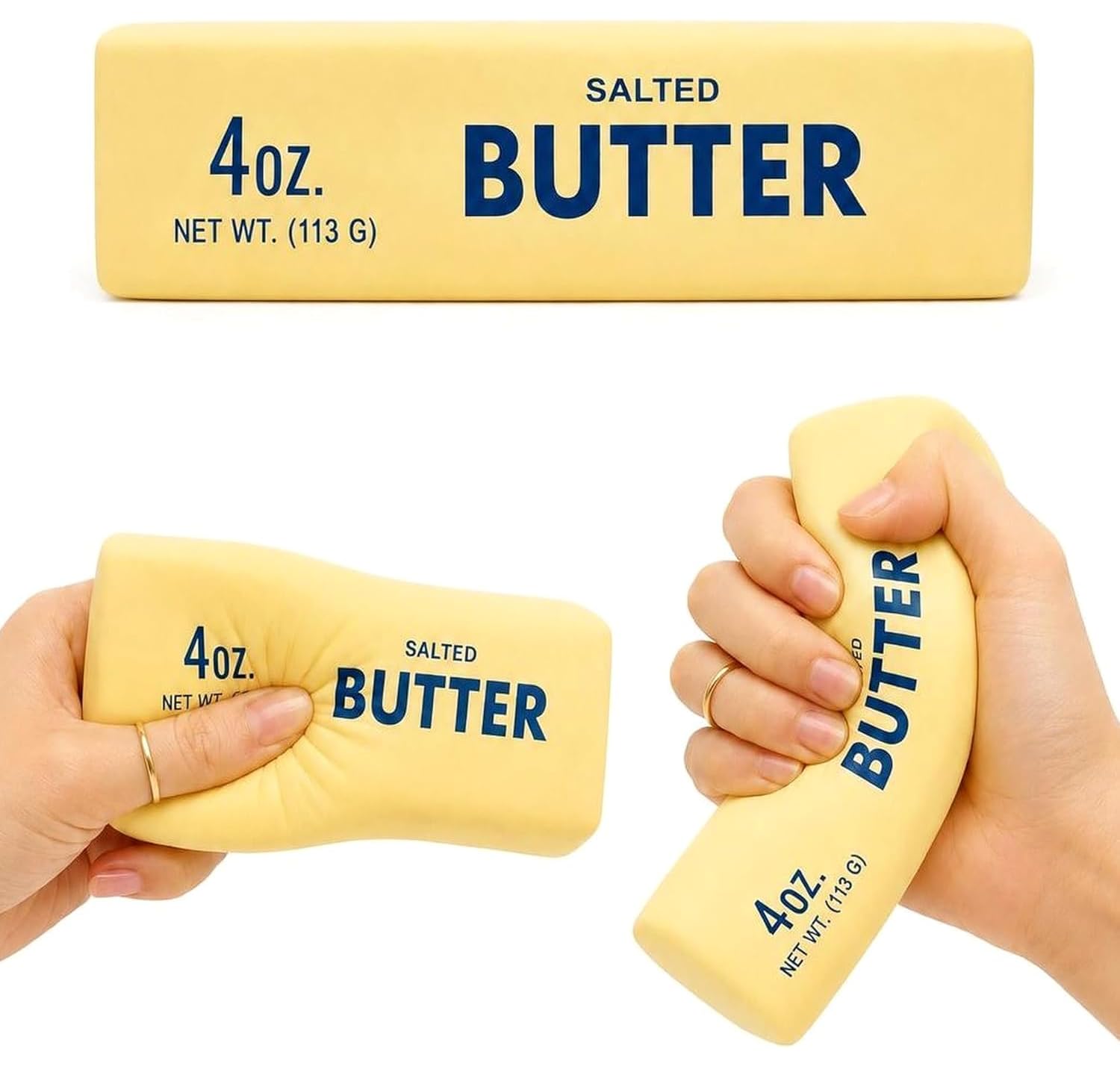 Butter Squishy Toy